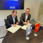 Яір Кулас та Владан Мартич підписують угоду, Тель-Авів Ізраїль