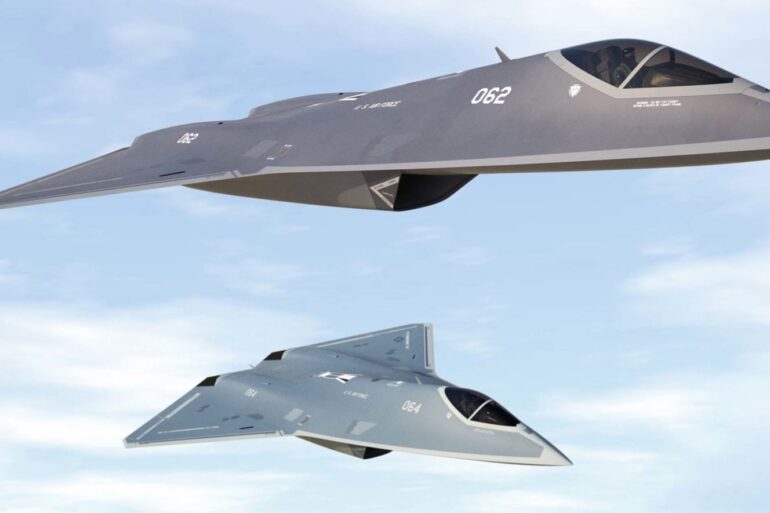 Винищувач NGAD - концептуальне зображення