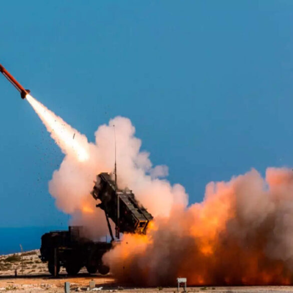 Пуск ракети із ЗРК Patriot