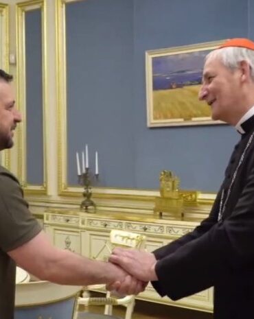 Володимир Зеленський і посланець Маттео Дзуппі